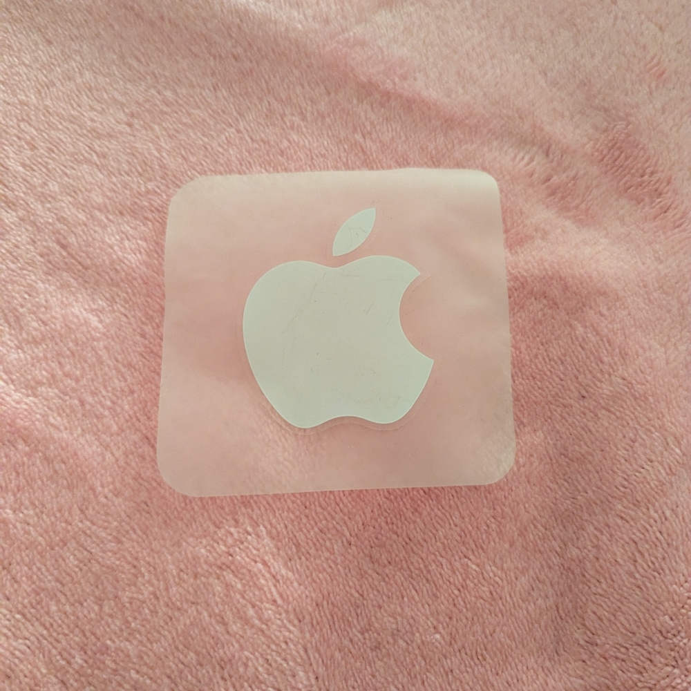 Stickers and glasses cloth